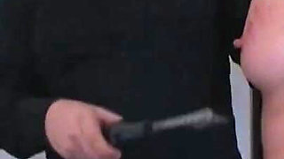 Big boobs babe tries BDSM