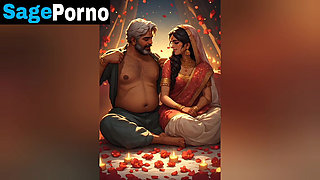 Suhagraat me sasur ne apni desi bahu ki chudai ki