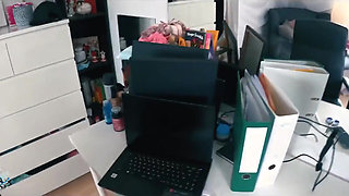 Update (october 16, 2022) Roleplay: Clumsy Secretary Shows What Else She Can Do!
