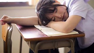 Asian japanese plays with anal toys