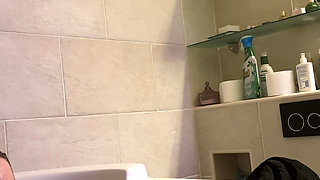 The Warm Water Makes My Nipples Hard.