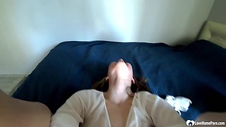 Her shaved wet pussy felt fucking amazing