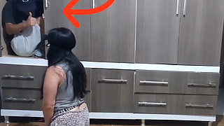 Prank with the Wife, I Sold Her and My Friend Comes Out of the Wardrobe