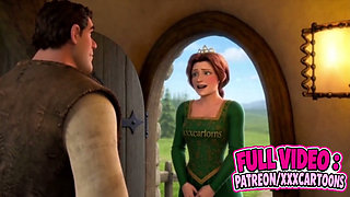 Shrek & Fiona - Adults Only Cartoon Parody