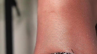 Tiny Volunteer Under My Nylon Toes - Survival Tests & Cruel Ending