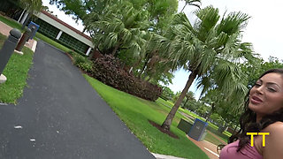 College College Girl Gets Picked up on Campus and Gets Fucked in Her Juicy Ass