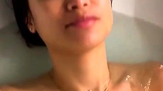 Emo teen on solo webcam masturbation
