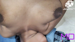 Telugu Housewife in Boyfriend Massage and Sucking and Hard Fucking