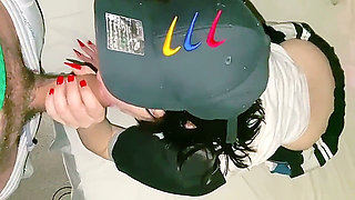 Young Stepsister with Big Tits Sucking My Cock Before Fucking