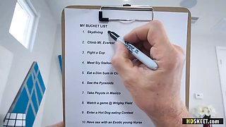 Nasty Guy's Bucket List Contains Sex With A Nurse