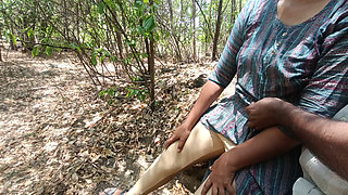 Unexpected experience in forest outdoor