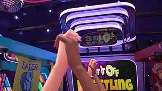 3DGSPOT - Good-sized Breasts Rock hard Tribbing During Grappling Struggle! ANIMATED BANG-OUT!