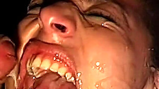 Ggg - Blonde with Big Tits Gets Covered in Cum by Multiple Guys with Huge Cocks