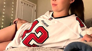 Super Bowl Bet Leads to Steamy Solo Session
