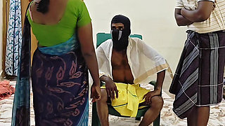 Nattamai and His Assistant Fucks the Innocent Housewife