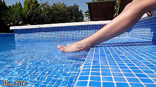 Wet Feet on Pool