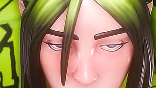 Fortnite Billie Sloppy Blowjob POV 3D Animation