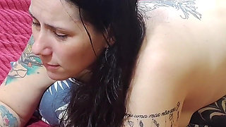 Curious Goddess - Kissing Hot MILF Touching Her Pussy Licking Her Feet Fucking Her Big Ass Cumming on Her Tits Part 8