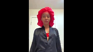 Hot Black Maid Does Some Webcam Black and Ebony