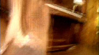 Busty Brunette MILF Dripping From BBC Pounding