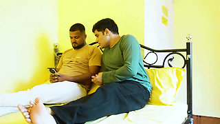 Indian Desi Sexy Girl Call Her Two Boyfreind Enjoying Her Quality Time, Hardcore Threesome Sex Story