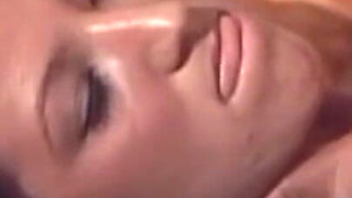 Young Lipstick Lesbians Share a Thick Red Dildo