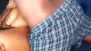 Daddy Fucked Her Hard After Watching Her Masturbate in the Living Room