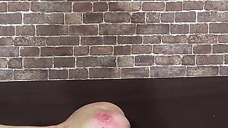 Dildo in Pussy and Anus Simultaneously, Mistress Enjoys Fucking Female Masochist with Two Dildos and Making Her Orgasm