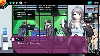 Hentai Game - TV Station Hentai Sex Scenes (TV Anchor, Bus Stop Lady, and Office Clerk Heroines) - The Censor