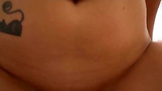 Red lingerie stepmother barges in to get banged with passion