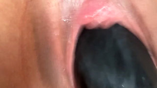 Clit Gaped Cunt Magic Wand