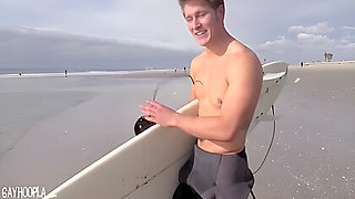 New Blonde Beach Boy Brandon Parker