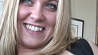 Amazing All Natural Blonde Dildos Her Tight Pussy