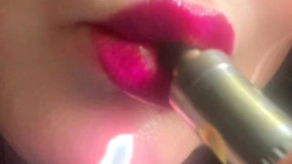Smoking Hot Pink Seductive Lips & Slow Motion Vapor Bliss