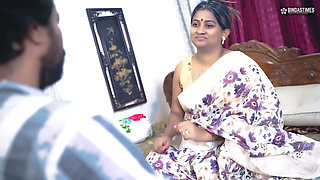 Desi Indian StepMom Teaches Her StepDaughter How to Sex with a Teacher