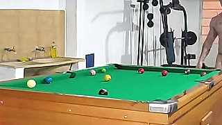 Playing Naked Pool with My Boyfriend and My Father-in-law