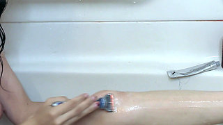 Extreme Close up Shaving