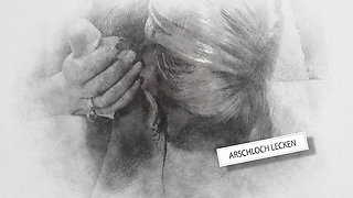 Pensioner's Pissing in the Mouth