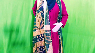 Desi Pakistani hijabi woman