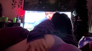 Amateur striptease and Solo masturbation