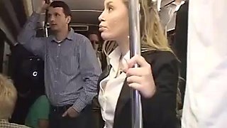 Aiden Starr bus groped by asian: Blowjob, Doggy  Cowgirl Porn