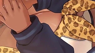 Game with Her Clitoris on the Bus // Vlover Game #17 All Scenes