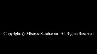 SarahDom - Cock Sounding The Fearful Slave