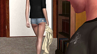 My Petite 19 Years Old Young Masturbates in Bathroom at Night