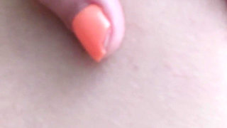 Changing a Sponge Close-up of a Hairy Pussy