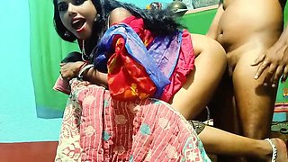 Indian Bhabhi Moans Loud As She Gets Fucked Hard In Village