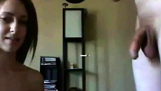 Big-Breasted Amateur's Blowjob Video