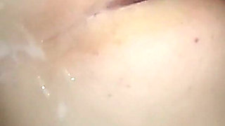 Big Ass of Katty Milk in 4 - I Cum and Put It Back in