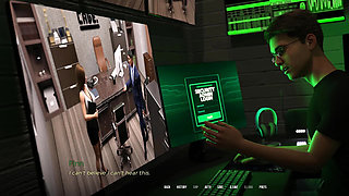 In Security: Hot Girl Fuck Her Pussy with Dildo in the Toilet at Her Work Place - Episode 8