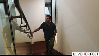 Loveherfeet porn with endearing Elena Koshka and Jake Adams from Love Her Feet